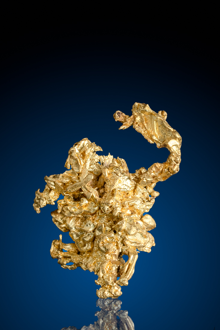 (image for) Sparkling, Organic Natural Gold Nugget - Mariposa County, CA - 4.47 grams